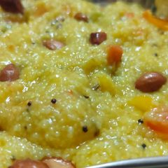 A picture of Ghehun ke daliye ka upma.