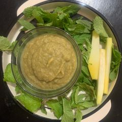 A picture of Mango Pudina Chutney.