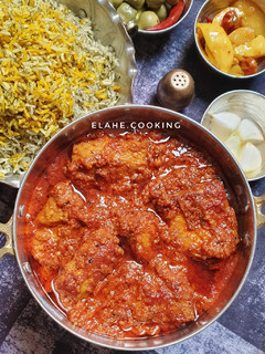 عکسی از دستور سالونه ماهی / خورشت ماهی