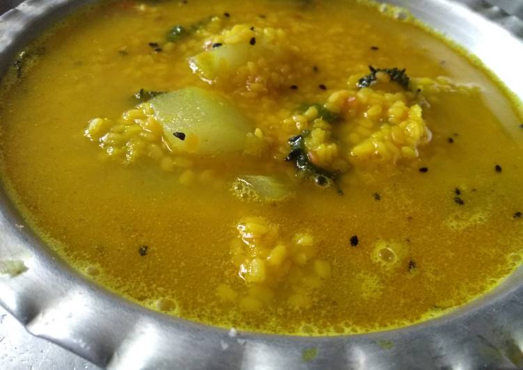 How to Vegan Perfect Bitter gourd moong daal