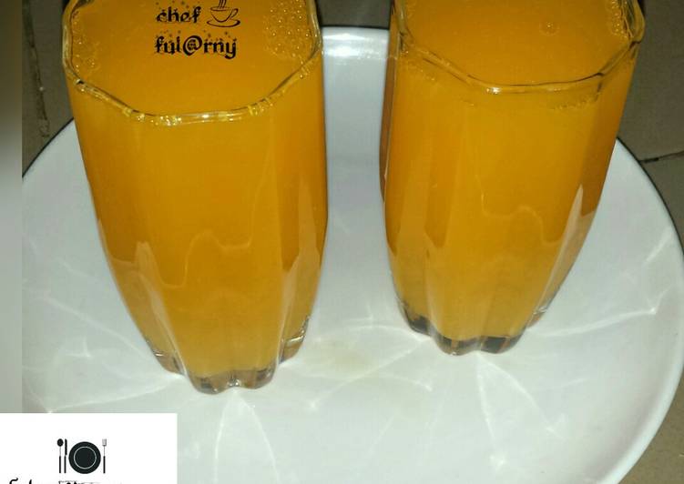 Recipe of Quick Mango juice by ful@rny&#34;ss kitchen