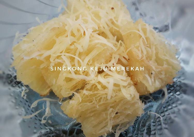 Singkong keju merekah