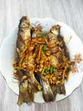 Ikan belanak masak ceng cuan