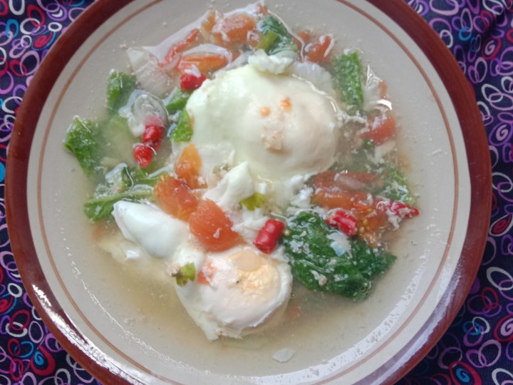 Standar Resep bikin Sup Telur Sayuran dijamin sempurna