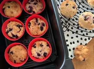Une photo de ☆Muffins Myrtilles, à l’Airfryer☆