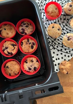 A picture of ☆Blueberry Muffins, Air Fryer☆.