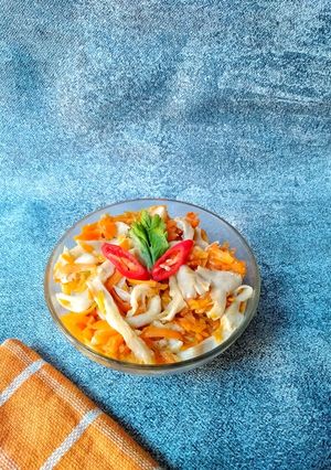 Foto resep 147. Tumis Wortel Jamur (Lauk Sehat)