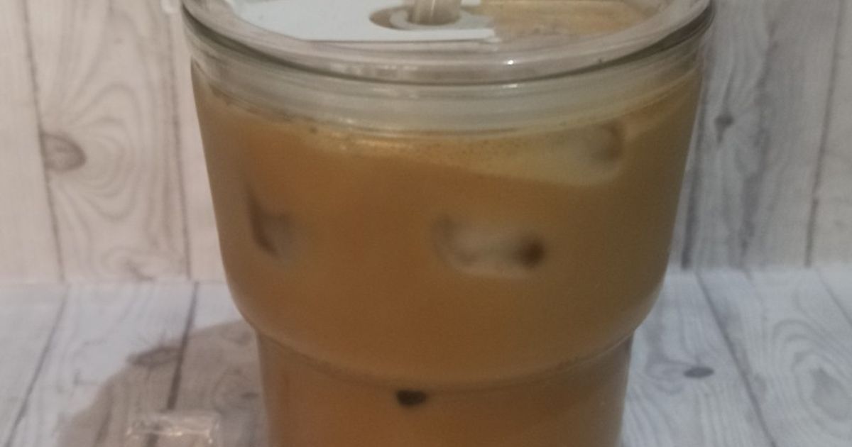 Es kopi susu kocok ala eunike