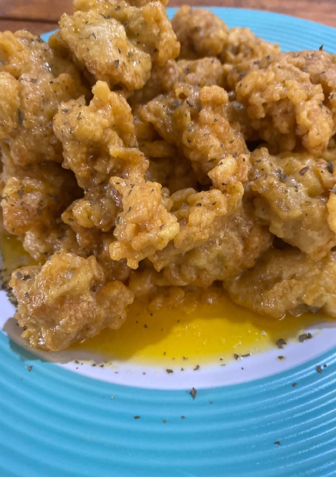 Foto resep Ayam saus telor asin