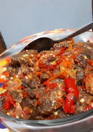 Foto resep Dendeng Balado Basah