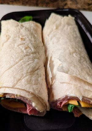 A picture of Turkey Club Wrap.