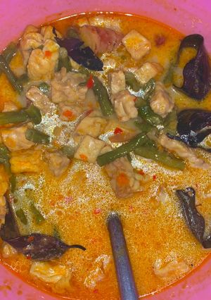 Foto resep Lodeh Kacang Panjang, Tahu, Tempe