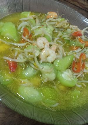 Foto resep Tumis udang gambas