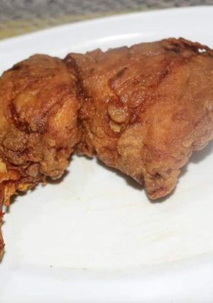 A picture of Crunch fry chicken leg.