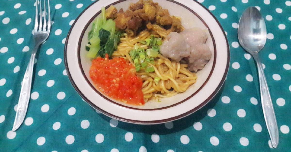 Resep Mie Ayam Ala Abang Abang Oleh Yunitha Sari Cookpad