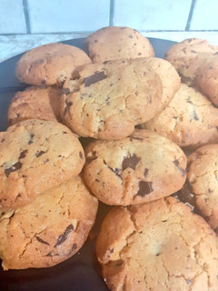 Φωτογραφία της συνταγής Cookies με κομμάτια σοκολάτας..🍪 🍪 🍪