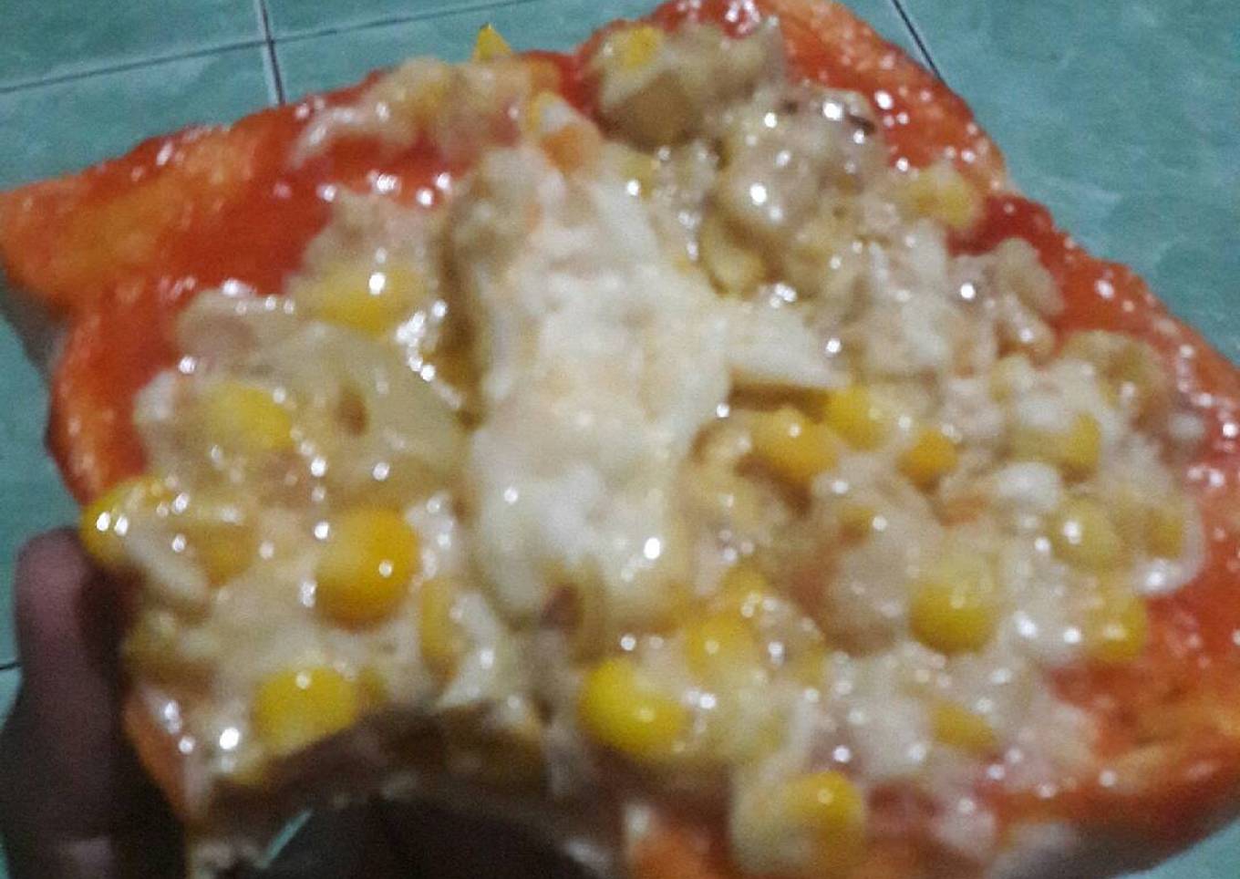 Roti Panggang Tuna Mozarela KW Ala Jean