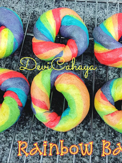 Foto resep Rainbow Bagel