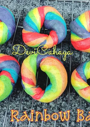 Foto resep Rainbow Bagel