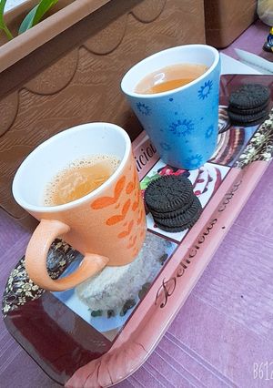 A picture of Cardamom Tea☕.