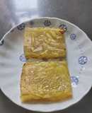 Fried Chestnut Cake or Pudding