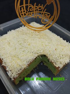 Foto resep Bolu Pandan Meses