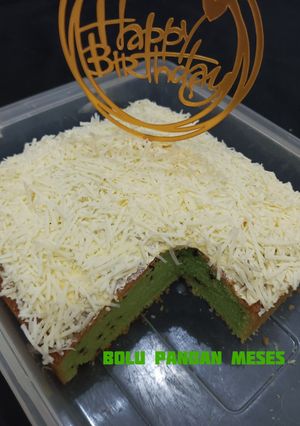 Foto resep Bolu Pandan Meses