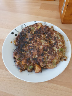 Una foto de Tortilla de puerros