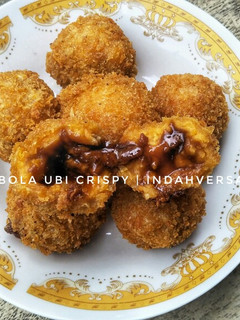 Foto resep Bola-bola ubi crispy