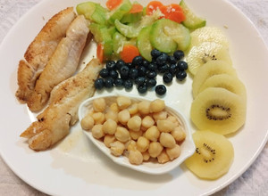 低GI美味鷹嘴豆蔬果餐 的食譜成品照片
