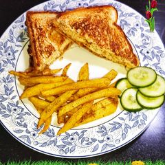 A picture of Chicken Fajita Sandwich 🥪.