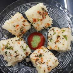 Instant Sooji dhokla A picture of Instant Sooji dhokla.