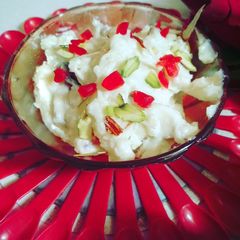 A picture of Dry fruit shrikhand.
