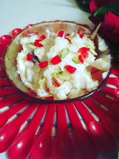 A picture of Dry fruit shrikhand.