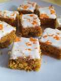 Cuadrados Carrot Cake / Zanahoria & Avena