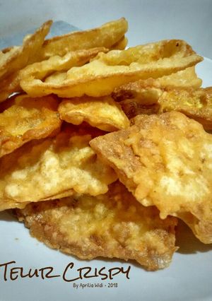 Foto resep Kulit Ayam KFC KW / Telur Crispy