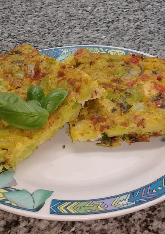 Una foto de Tortilla de habas
