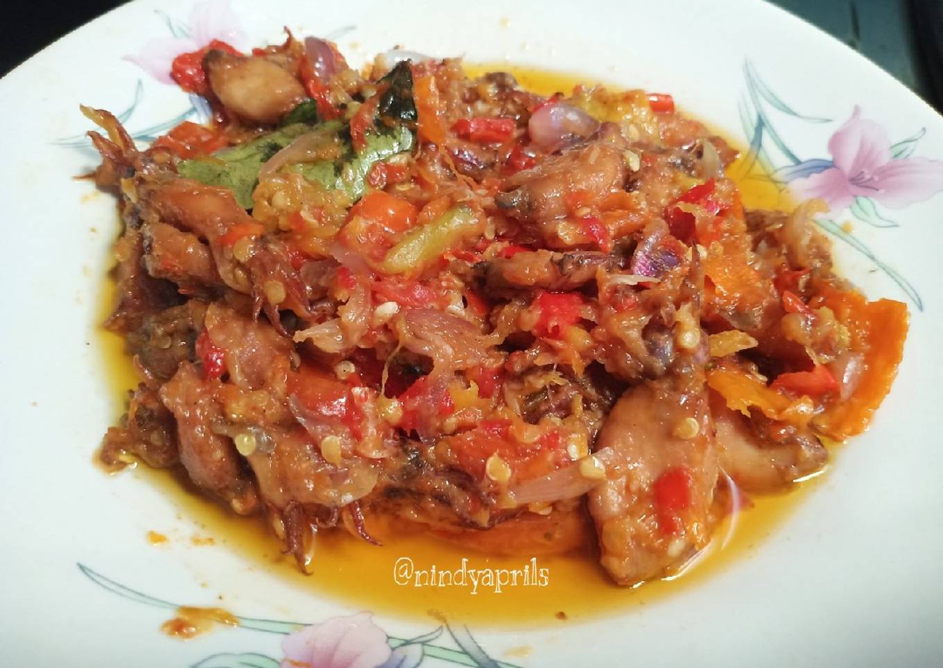 Sambel Bawang Baby Cumi Asin Enak ala rumahan