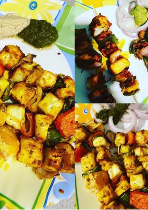 A picture of Paneer tikka.