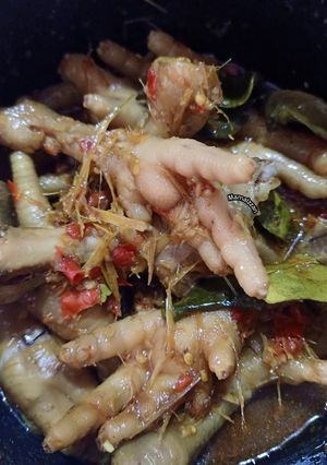 Foto resep Ceker Pedas Kuah Rempah