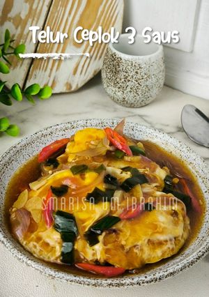 Foto resep Telur Ceplok 3 Saus