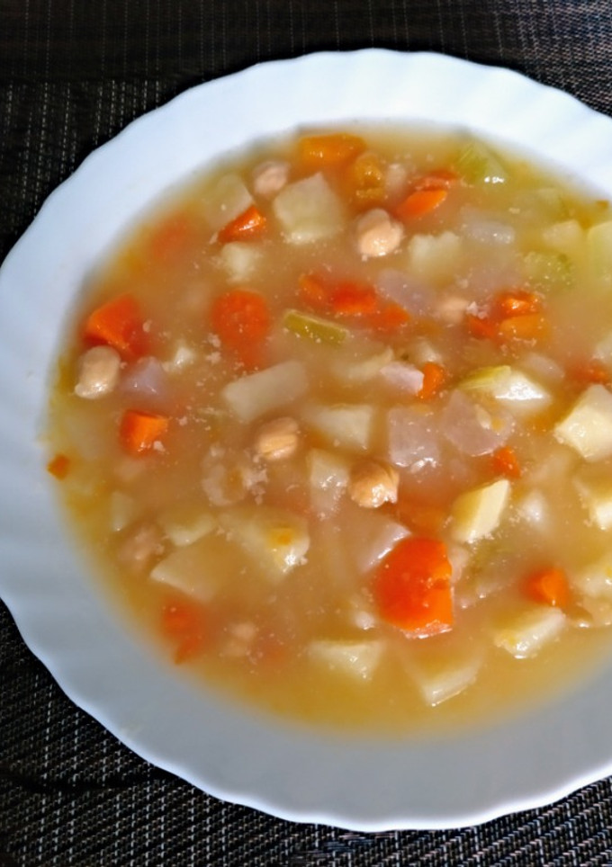 Una foto de Puchero de verduras