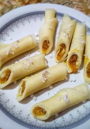 A picture of Alle belle(Goan pancakes).