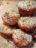 Muffin alle mele e gocce di cioccolato