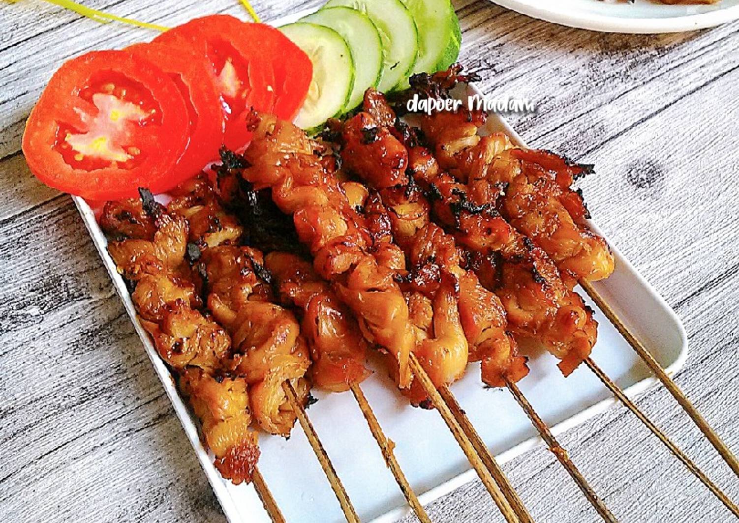 Resep [Week-11] SATE JAMUR TIRAM - Menu Vegetarian Pengganti Daging