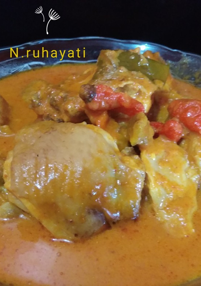 Foto resep Ayam Bumbu Rujak