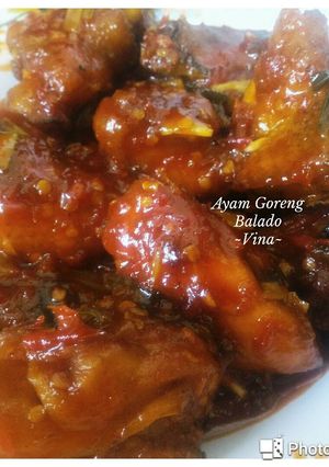 Foto resep Ayam goreng balado