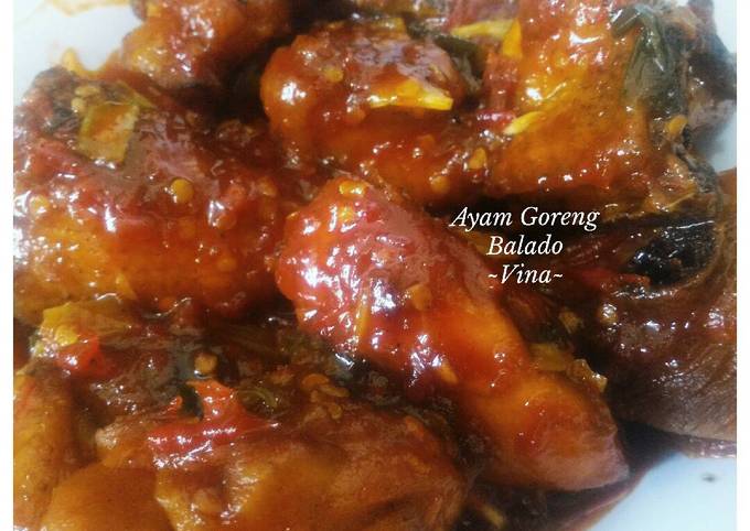 Ayam goreng balado