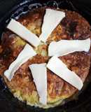 Tortilla de batata y choclo