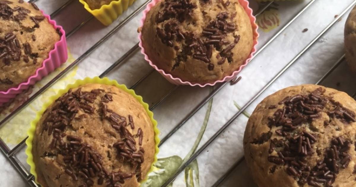 Resep Banana Muffin Tapioka oleh 🌸 Kristine 🌸 Cookpad